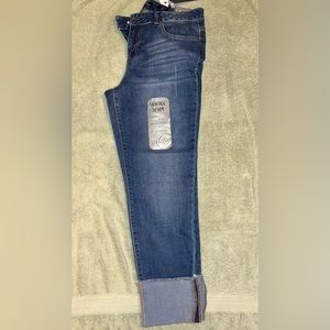 1822 Denim cropped skinny jeans